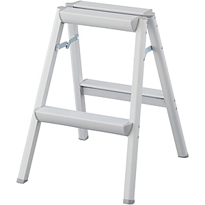 長谷川工業 アルミ カラー踏台 SE-6a(BK) 長谷川工業 SE-6a(BK) ブラック カラー踏台 2段 メーカー直送 長谷川