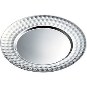 �O��Y�� YUKIWA UK �X�e�����X �c�`�ڃT�[�r�X�g���C 24cm