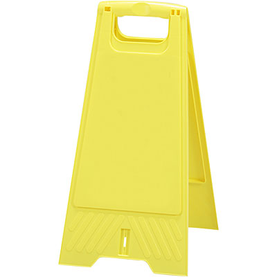 日本緑十字社 フロアスタンド 337402 [男性作業員が清掃をしてい