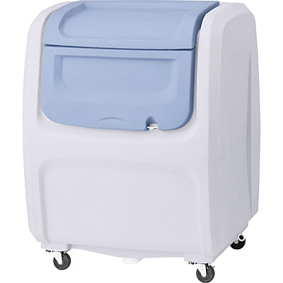 セキスイ ダストボックスDX#800 キャスタータイプ DX8H グレー - 調理