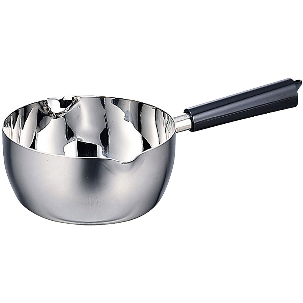 ALESSI Mami ステンレス両手鍋 蓋付き Mami Pots And Pans Set 7 Pieces By Stefano Giovannoni | Alessi