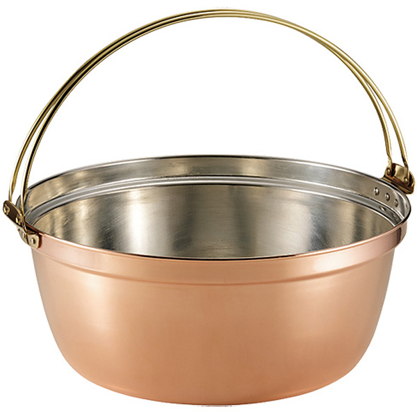 POONGSAN L CORP 銅鍋 和田助製作所 SW 銅料理鍋 48cm - 調理器具のSHOKUBI