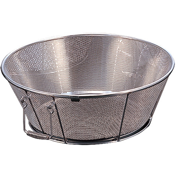 本間冬治工業 弁慶 18-8 ステンレス パンチング揚げざる 穴径φ2mm 55cm