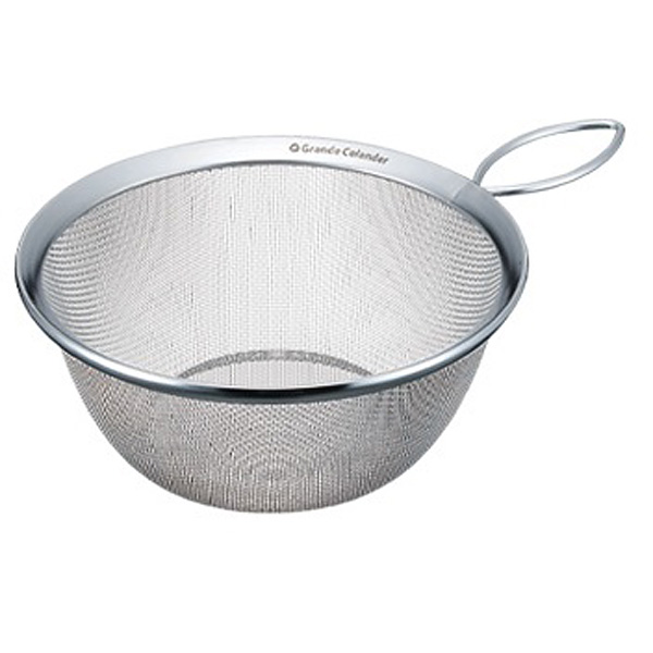 カンダ Grande Colander Leaf KL19 19cm 調理器具のSHOKUBI