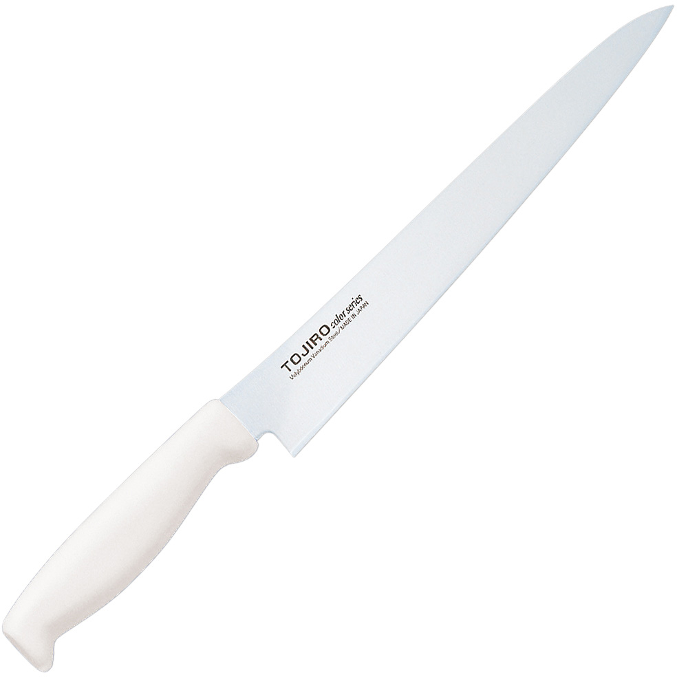 TOカラー包丁筋引 27cmホワイト - 調理器具のSHOKUBI