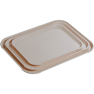 キャンブロ ファーストフードトレー 1216FF-BR ブラウン/W406mm - 調理