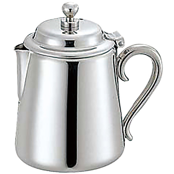 三宝産業 YUKIWA UK 18-8 ステンレス M型ミルクポット 5人用 - 調理