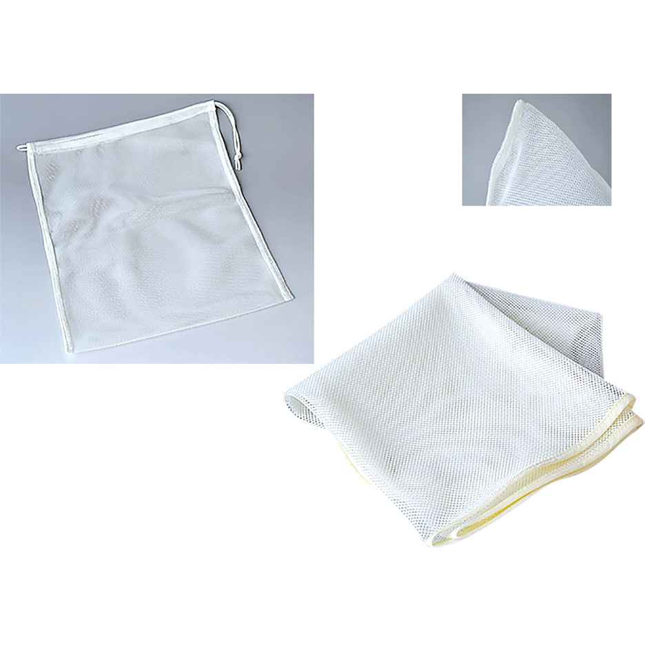 （まとめ買い）カンダ ポリエステルネット だしこし袋 大 〔×3〕 ポリエステルメッシュ だしこし袋 大の通販