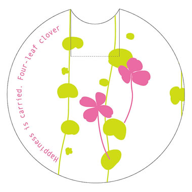 ���c���H �h�����N�z���_�[�p���R�[�X�^�[ B�^�C�v <5����> No.203 Four-leaf clover ��t�̃N���[�o�[