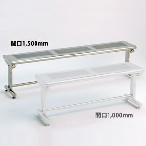 �L���j�I�� �X�e�����X�x���` �X�e�����X SUS304 �d�l PCB-2715 �Ԍ�1,500mm