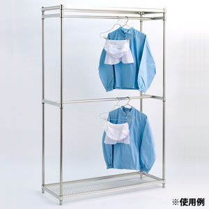 �L���j�I�� �X�e�����X�n���K�[���b�N 2�i �X�e�����X SUS304 �d�l SHR2-2672 ���s460�~�Ԍ�1,520�~����2,300mm