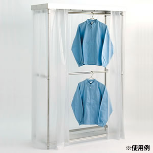 �L���j�I�� �X�e�����X�n���K�[���b�N 2�i/�V�E�J�[�e���t �X�e�����X SUS304 �d�l SHR2-2672K ���s460�~�Ԍ�1,520�~����2,300mm