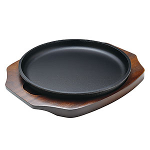 トキワ ステーキ皿 丸型 小 - 調理器具のSHOKUBI