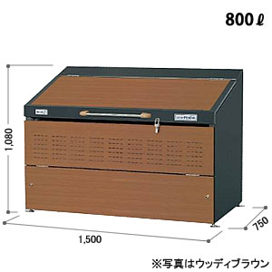 ���h�R�E �S�~���W�� �_�X�g�s�b�g S�^�C�v DPSA-800 �Ԍ�1,500�~���s750mm