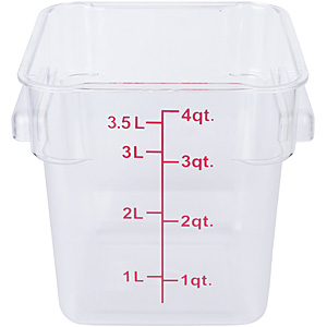 Thunder Group �p�^�t�[�h�R���e�i�[ �N���A PLSFT004PC 3.8���b�g��
