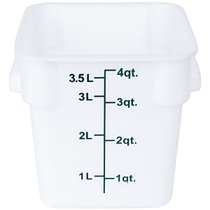 Thunder Group �p�^�t�[�h�R���e�i�[ �z���C�g PLSFT004PP 5.7���b�g��