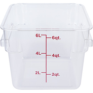Thunder Group �p�^�t�[�h�R���e�i�[ �N���A PLSFT006PC 5.7���b�g��