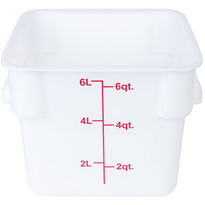 Thunder Group �p�^�t�[�h�R���e�i�[ �z���C�g PLSFT006PP 5.7���b�g��