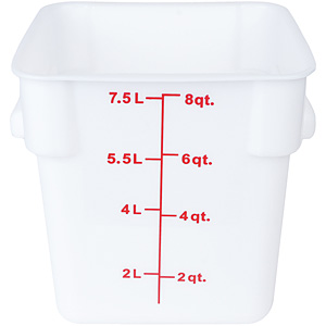 Thunder Group �p�^�t�[�h�R���e�i�[ �z���C�g PLSFT008PP 7.6���b�g��