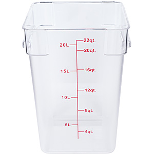 Thunder Group �p�^�t�[�h�R���e�i�[ �N���A PLSFT022PC 20.8���b�g��