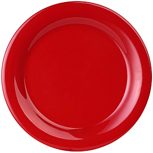 Thunder Group メラミン食器 リムプレート 27cm CR110GR グリーン