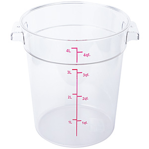 Thunder Group �ی^�t�[�h�R���e�i�[ �N���A PLRFT304PC 3.8���b�g��