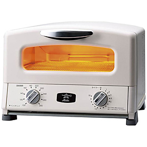 アラジン グリル＆トースター ホワイト　おしゃれ アラジン グリル&トースター AGT-G13B ホワイト - 調理器具のSHOKUBI