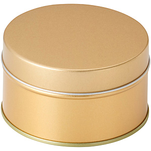 スチール丸缶 3.3寸 H-50 G - 調理器具のSHOKUBI