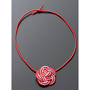 紅白水引ゴム飾り 50本 梅結び - 調理器具のSHOKUBI