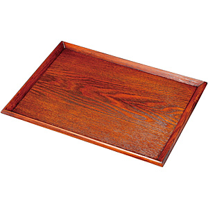 長角盆 漆 尺5 - 調理器具のSHOKUBI