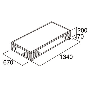 �O�m�X�[�p�[�X�^���h �^�C���E�z�C�[������ CS-ST1367 H270mm