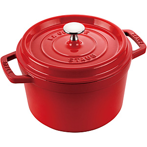 新品 ストウブ グランドココット ラウンド チェリー 20cm 1022857 ストウブ グランドココット 20cm 1022857 チェリー - 調理器具のSHOKUBI