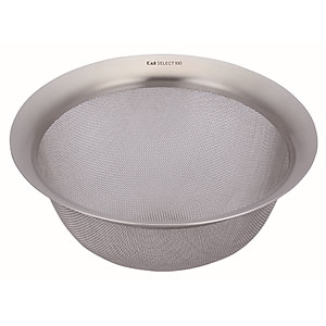 セレクト100 18-8 ステンレス ざる 16メッシュ DF5006 17cm