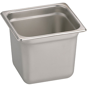 遠藤商事 DO-EN 18-8 ステンレス ガストロノームパン 1/6サイズ 816.4