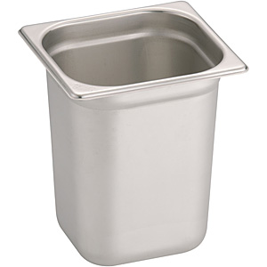 遠藤商事 DO-EN 18-8 ステンレス ガストロノームパン 1/6サイズ 816.4