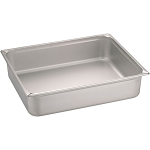 ステンレスKINGOホテルパン１／2、5個セット（深さ15㎝） KINGO ステンレス ホテルパン 2/1サイズ 21065 深さ65mm - 調理器具の