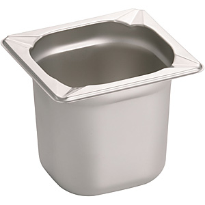 KINGO ステンレス ホテルパン 1/6サイズ 16100 深さ100mm - 調理器具の