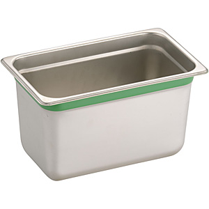 遠藤商事 DO-EN 18-8 ステンレス カラーライン ガストロノームパン 1/3