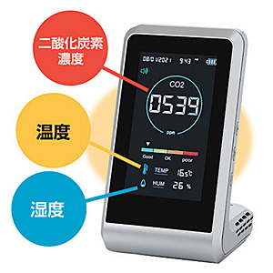 CO2���j�^�[ ��_���Y�f�Z�x����� 3R-COTH01