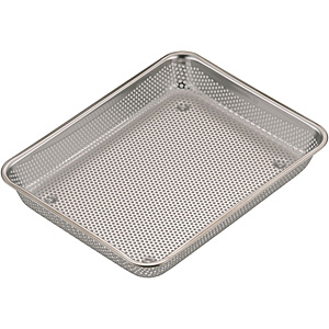 三宝産業 18-8 ステンレス パンチ浅角バット 10枚取 - 調理器具のSHOKUBI