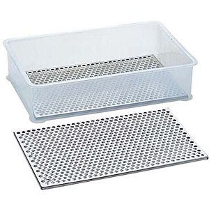 サンコー PP カラー 番重 大型 A型 ピンク - 調理器具のSHOKUBI