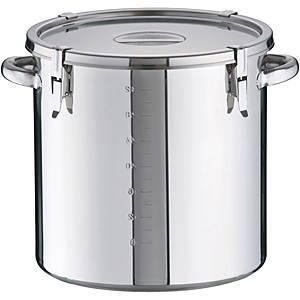 遠藤商事 SA モリブデン パッキン寸胴鍋 手付 目盛付 36cm - 調理器具