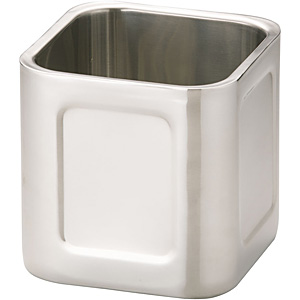 �O��Y�� YUKIWA UK 18-8 �X�e�����X �_�u���E�H�[�� �p�L�b�`���|�b�g �W�� 13.5cm