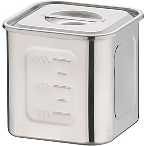 �O��Y�� YUKIWA UK �G�R�N���[�� 18-8 �X�e�����X �[�^ �p�L�b�`���|�b�g 12cm