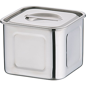 �O��Y�� YUKIWA UK 18-8 �X�e�����X �[��^ �p�L�b�`���|�b�g 15cm