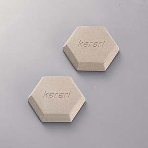 �A�l�X�e�B�J���p�j�[ Karari �]���y �u���b�N�w�L�T�S�� 2���� HO1823 �O���[