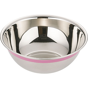 �������� TKG 18-8 �X�e�����X �J���[���C�� �{�[�� �s���N 24cm