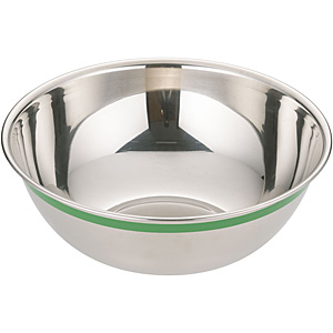 料理道具 ボール ステンレス 使い分けに便利！　Ω18-8カラーライン ボール 60cm ブルー (9-0257-0162) 料理道具 ボール ステンレス 使い分けに便利！ Ω18-8カラー