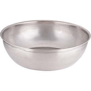 UK 18-8 パンチングボイルバスケット 24cm 片手 浅型 (030343-024)