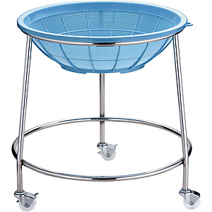 本間冬治工業 弁慶 18-8 ステンレス 浅型ザル 50cm - 調理器具のSHOKUBI